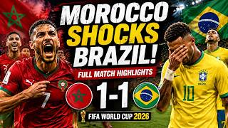 ✅ 😱 Morocco SHOCKS Brazil! Atlas Lions Make World Cup History Again 🇲🇦🔥