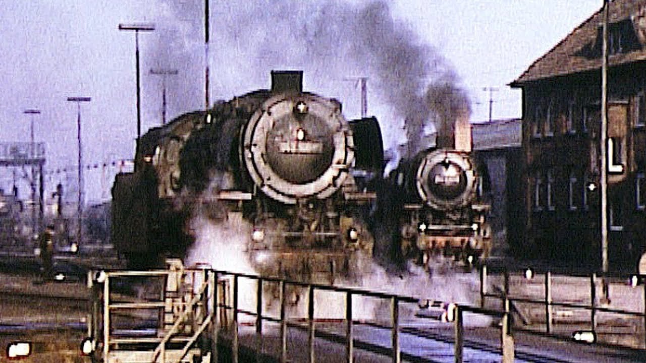 Rheine 1972 - Europas größtes Dampflok-Depot:  012, 042, 043 , 044