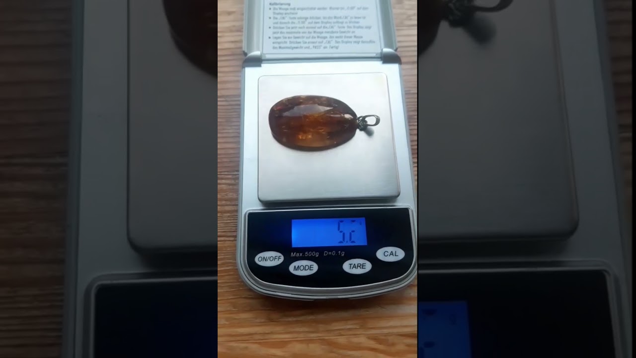 Beautiful amber gem. 