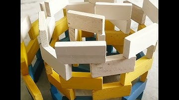 Spiral Tower With Dominos Tutorial #hevesh5 #domino #h5dominocommunity #dominoes #video #trick