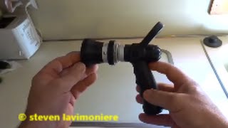 firemans nozzle fully adjustable spray , review / demo