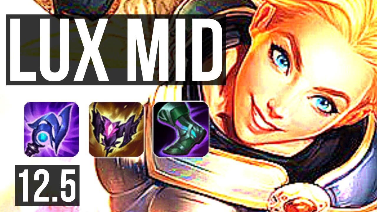 LUX vs TF (MID) | 7/1/14, 2.3M mastery, 600+ games, Godlike | NA Diamond | 12.5