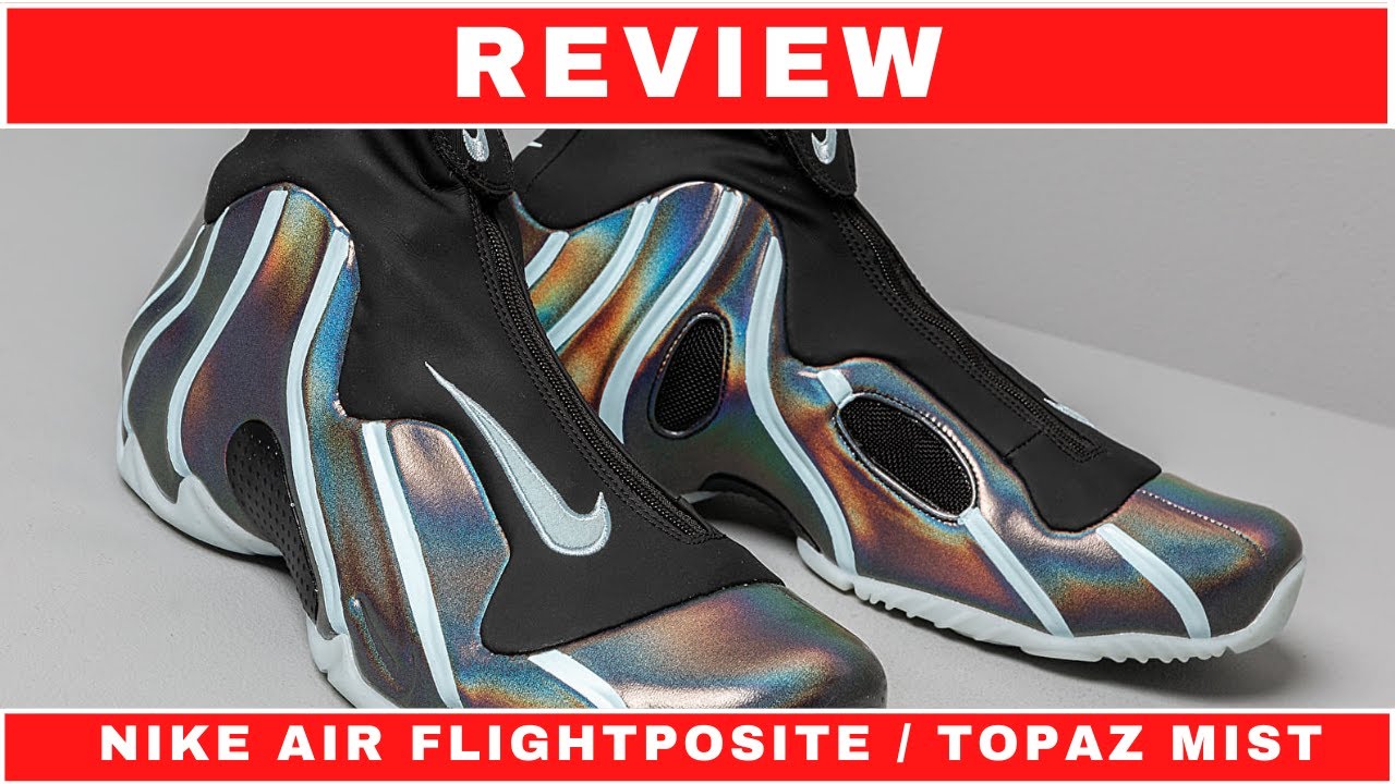 REVIEW [ NIKE AIR FLIGHTPOSITE / TOPAZ MIST - YouTube