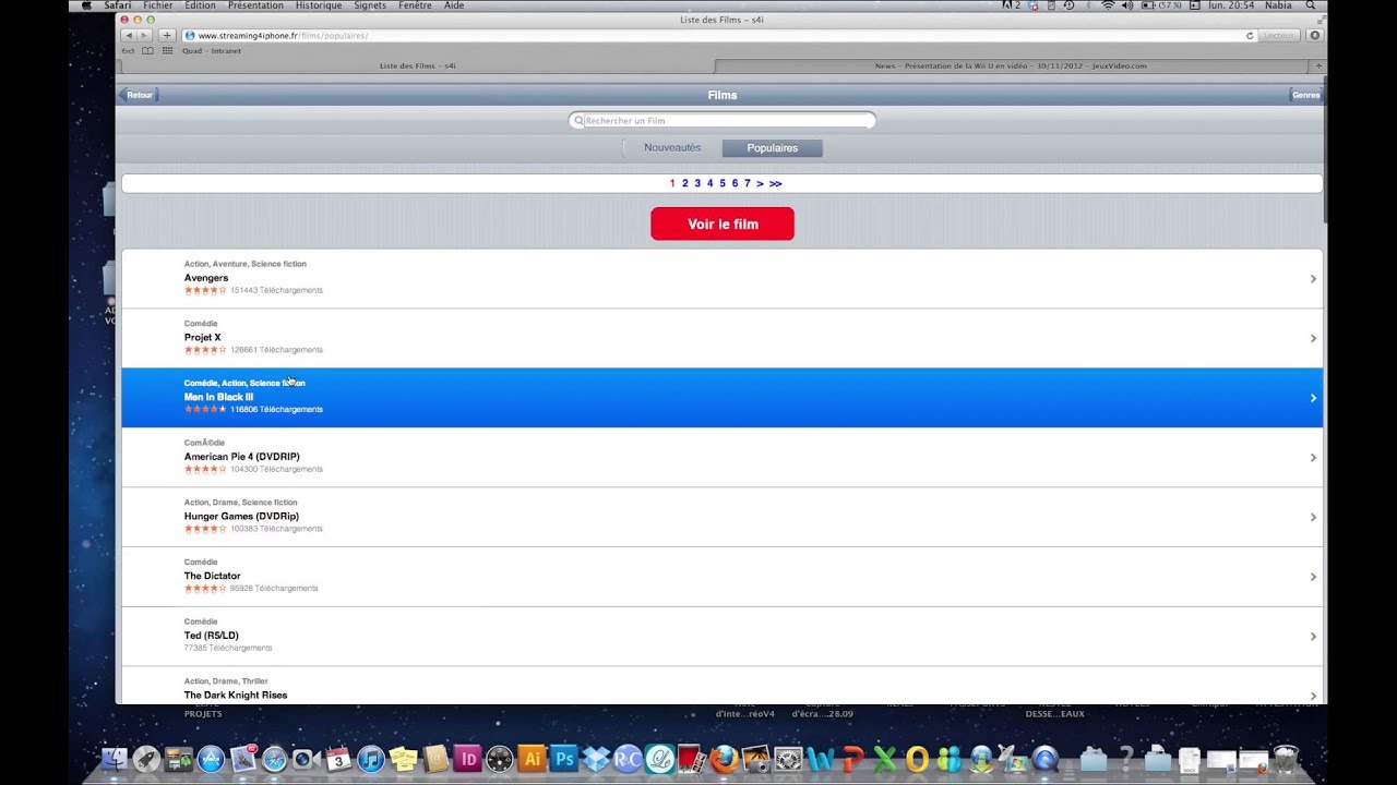 Regarder un film sur Mac Pc Android Et Iphone YouTube
