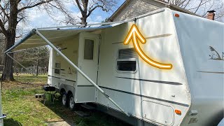 How to FIX a broken Awning (For RV) by Parked Redesign 65 views 1 year ago 9 minutes, 9 seconds