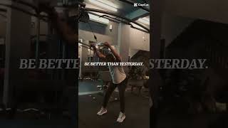 Variasi latihan back dengan cable face pull down#motivation #training