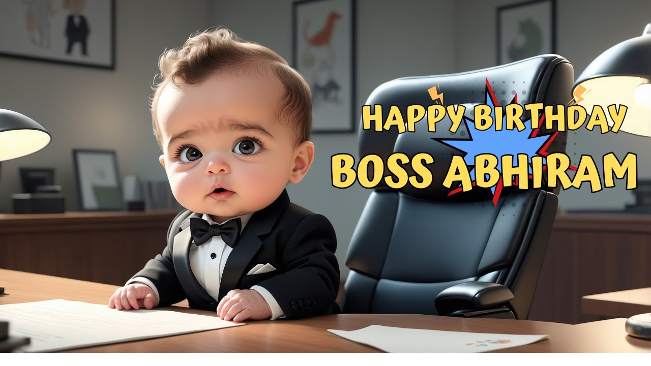Abhiram, Boss Baby First Birthday Celebrations | Texas USA | PixelPerfectProductions