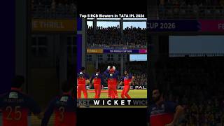Top 5 RCB BLOWERS In Tata IPL 2026|RC24 Bowling Tips🔥#shorts
