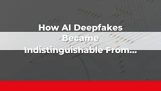 Information How AI Deepfakes Became Indistinguishable From Reality Guide