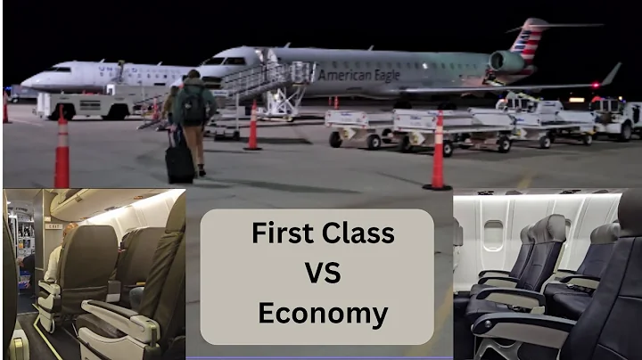 First Class vs Economy Comparison!  American Eagle / SkyWest CRJ700