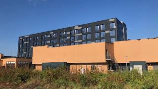 AC Marriott Hotel, Pediatric Hospital and ExxonMobil HQ at ogle airport is almost complete 