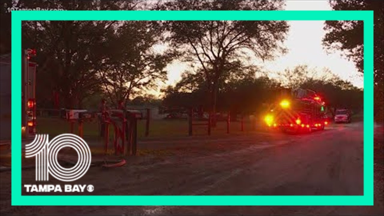 Pasco Fire Rescue responding to 'fast-moving' brush fire - YouTube