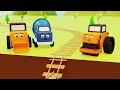 Train Bridge Construction: Fun with  Trucks  and Bulldozers