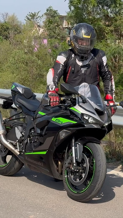 2024  Zx6r Exhaust Sound | Kawasaki Ninja🥷💚#motorcycle