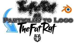 Simulate Particles to Form Any Logo - Blender Tutorial