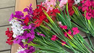 Best Artificial Outdoor Flowers That Look Real | Amazon Find