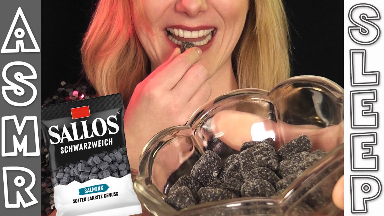 ASMR Licorice Eating Deluxe Chewing Sounds 🤤😉 YouTube