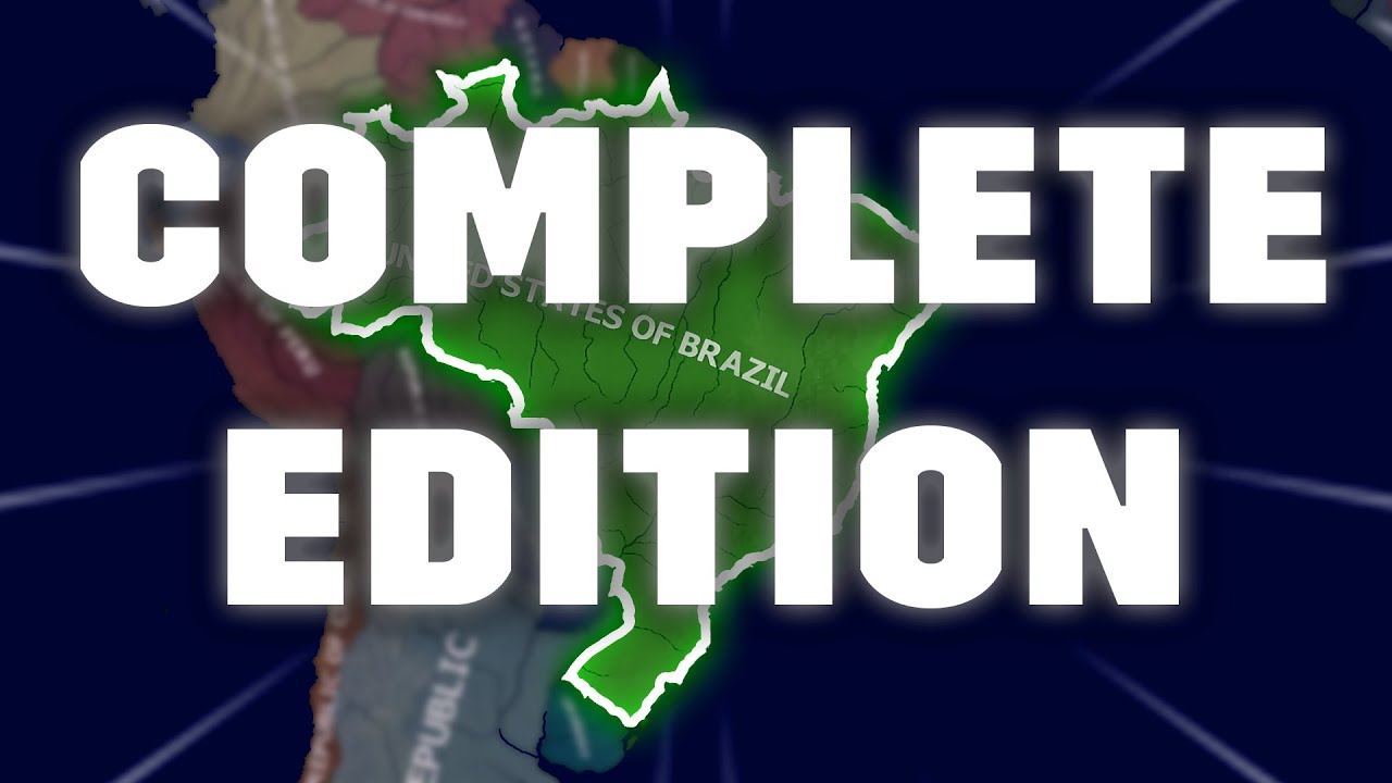 The Brazil SUPERCUT in HOI4 TNO