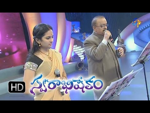 Merupula Merisavu Song   SP BaluGayatri Performance in ETV Swarabhishekam   4th Oct 2015