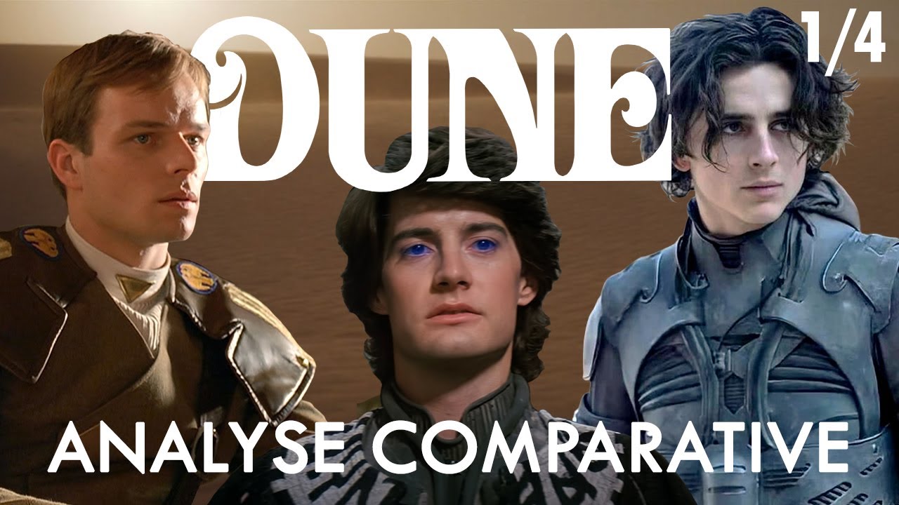 DUNE et ses adaptations : ANALYSE COMPARATIVE 🎬 [1/4]