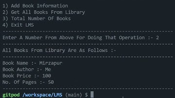 Library Management System | Project | C Program | Source Code
