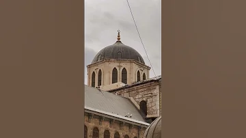 صوت الأذان من المسجد الأموي بدمشق 