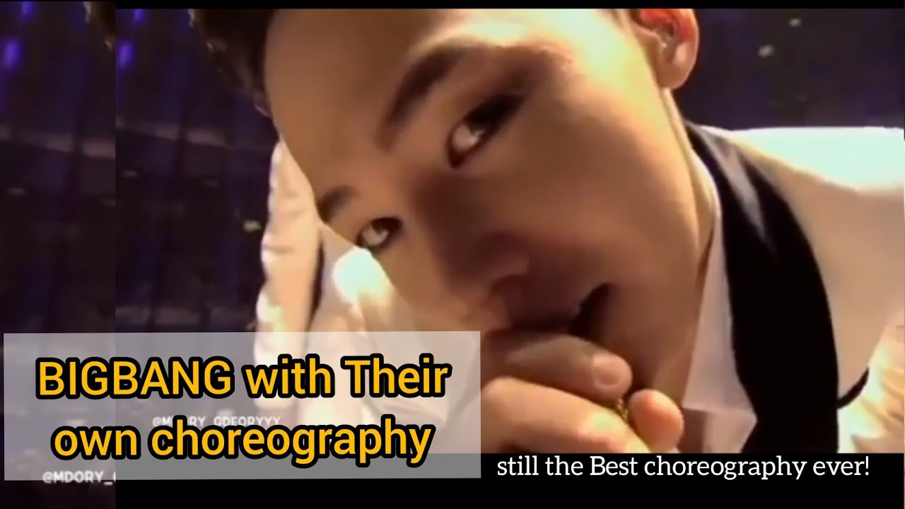 When BIGBANG unsynchronized their choreography in a perfect way  
