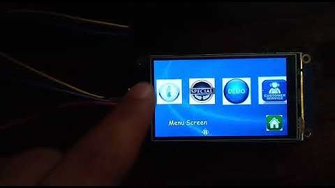 Nextion 3.2 " Demo... Team Spartan