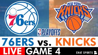 76ers vs. Knicks Game 4 Live Streaming Scoreboard, Play-By-Play, \& Highlights | 2024 NBA Playoffs