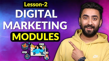 Lesson 2: Digital Marketing Modules