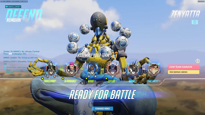 Overwatch: Toxic player thinks he's carrying the team (Saltywatch)