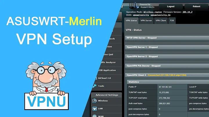 How to set up a VPN w/ ASUSWRT-Merlin (including SmartDNS & Netflix)