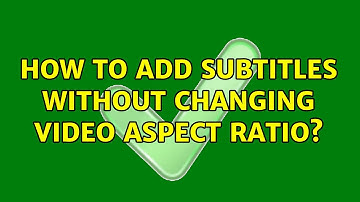 How to add subtitles without changing video aspect ratio? (2 Solutions!!)