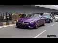 Custom Paint Mercedes AMG GTS 💜 On Indian Roads | Reactions | Acceleration | Hyderabad
