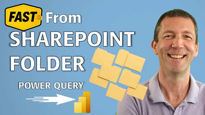 The best way to connect to a SharePoint Folder to speed up your Excel and Power BI data refresh