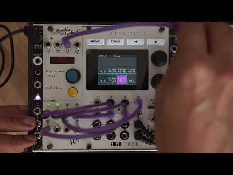 Pamela's NEW Workout and bitboxmicro - simple euclidean patch