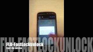 Android Application: FLU - Fast Lock Unlock screenshot 4
