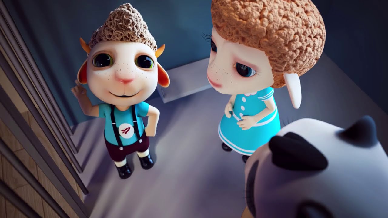 Monster under my bed story in Dark at Halloween Dolly & Kids Pretend