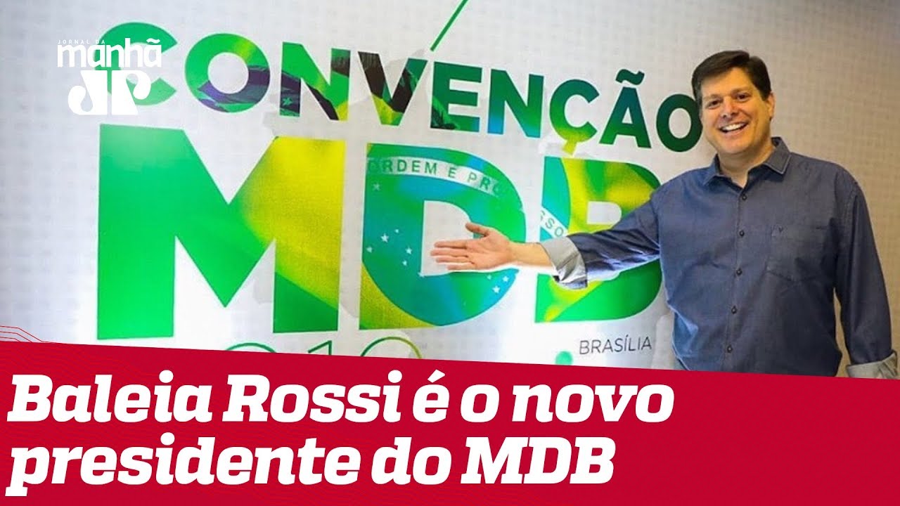 josias de souza gazeta Deputado Baleia Rossi é eleito presidente nacional do MDB