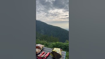 VIEW GUNUNG CIREMAI #cirebon #cafe #café #coffee #coffeelover #estetica #vlog #shorts #viral #gunung