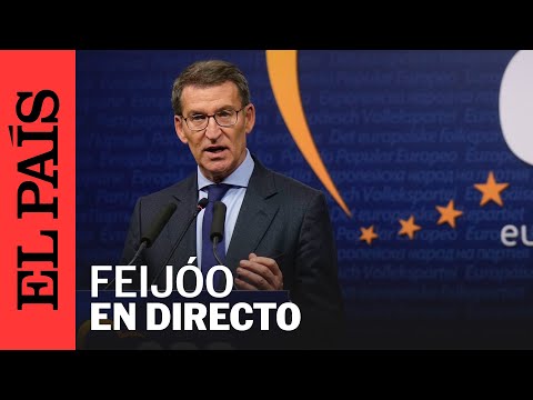 DIRECTO | Feijóo atiende a los medios desde la sede del Partido Popular Europeo | EL PAÍS