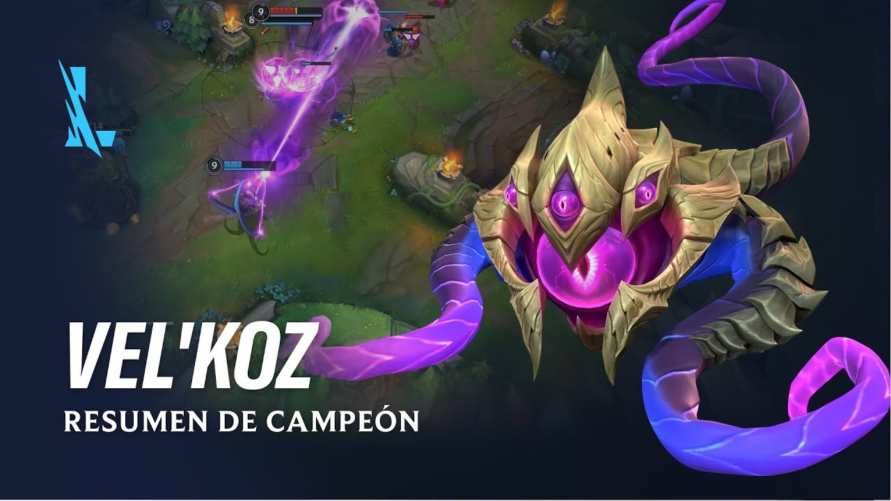 Resumen de Vel'Koz | Jugabilidad - League of Legends: Wild Rift