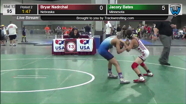 523 Novice 95 Bryar Nadrchal Nebraska vs Jacory Bates Minnesota 8569641104