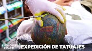 Tatuajes tradicionales con técnica tebori en Japón | Expedición de tatuajes | Insider Español