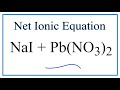 Net Ionic Equations and Reactions