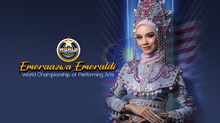 EMERAAZWA EMERALDI SHOWCASE World Championship of Performing Arts in Long Beach, California,