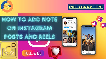BM88.IO  |  How To Add Note On Instagram Posts and Reels  | Put Notes On Someone Insta Post/Reels