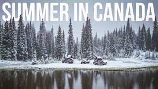 UNEXPECTED SNOW STORM IN JUNE!? TWO BRONCOS AND A JEEP w/@TheStoryTillNow and @UnwindingRoads