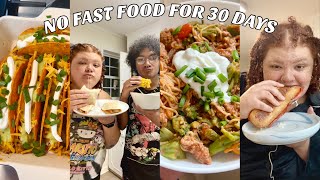30 days without fast food *tiktok compilation*