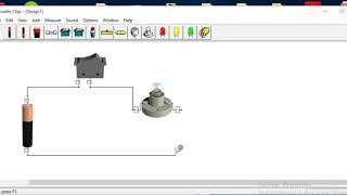 SIMULACIÓN CIRCUITO BÁSICO CON CROCODILE screenshot 4